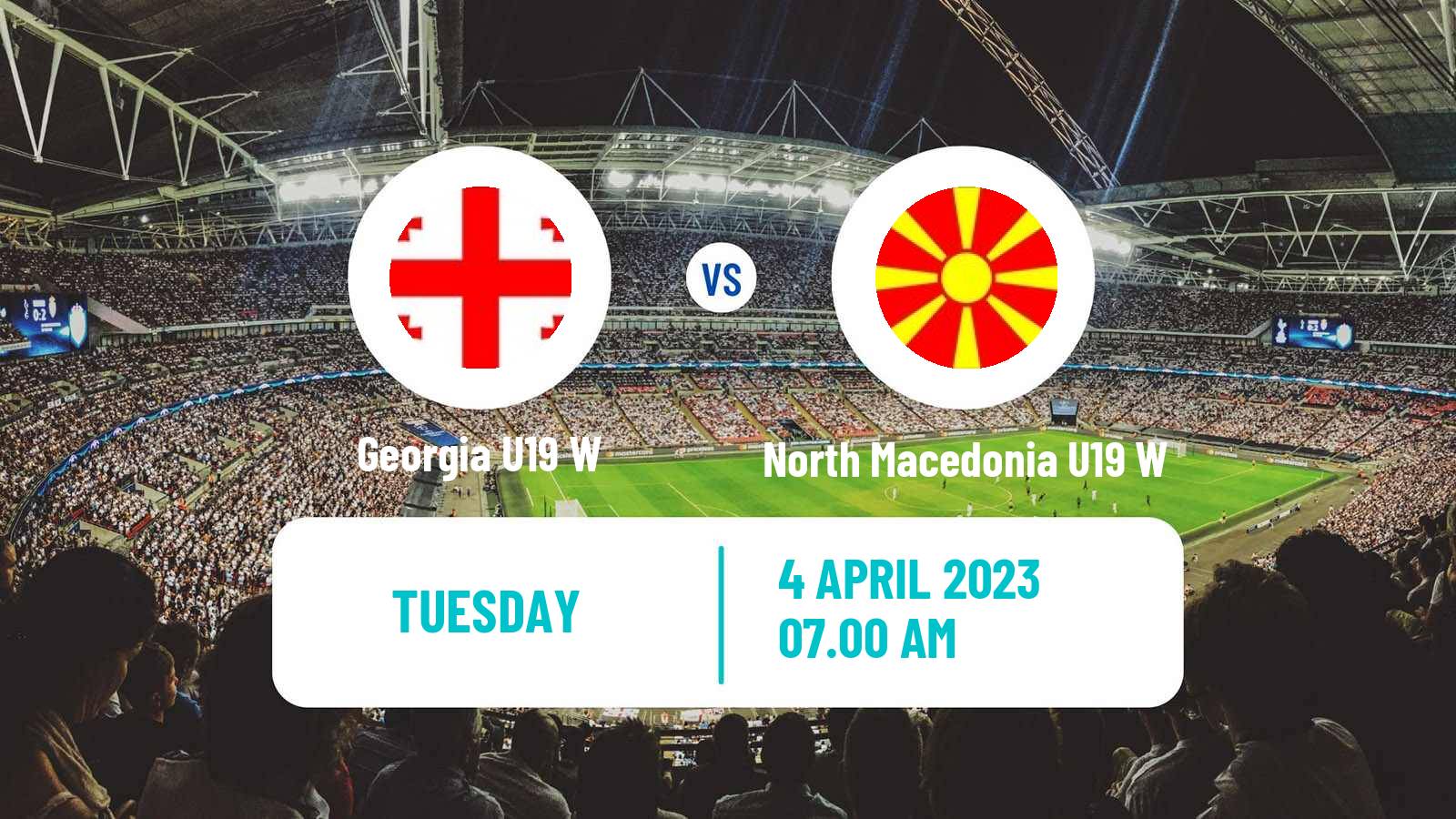 Soccer UEFA Euro U19 Women Georgia U19 W - North Macedonia U19 W