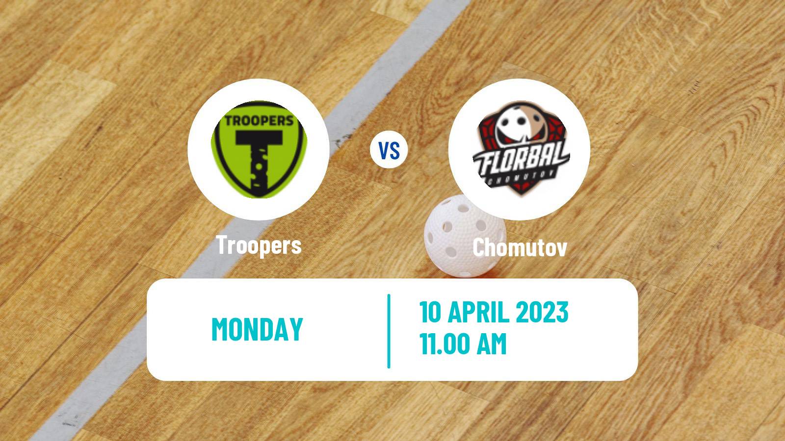 Floorball Czech 1 Liga Floorball Troopers - Chomutov