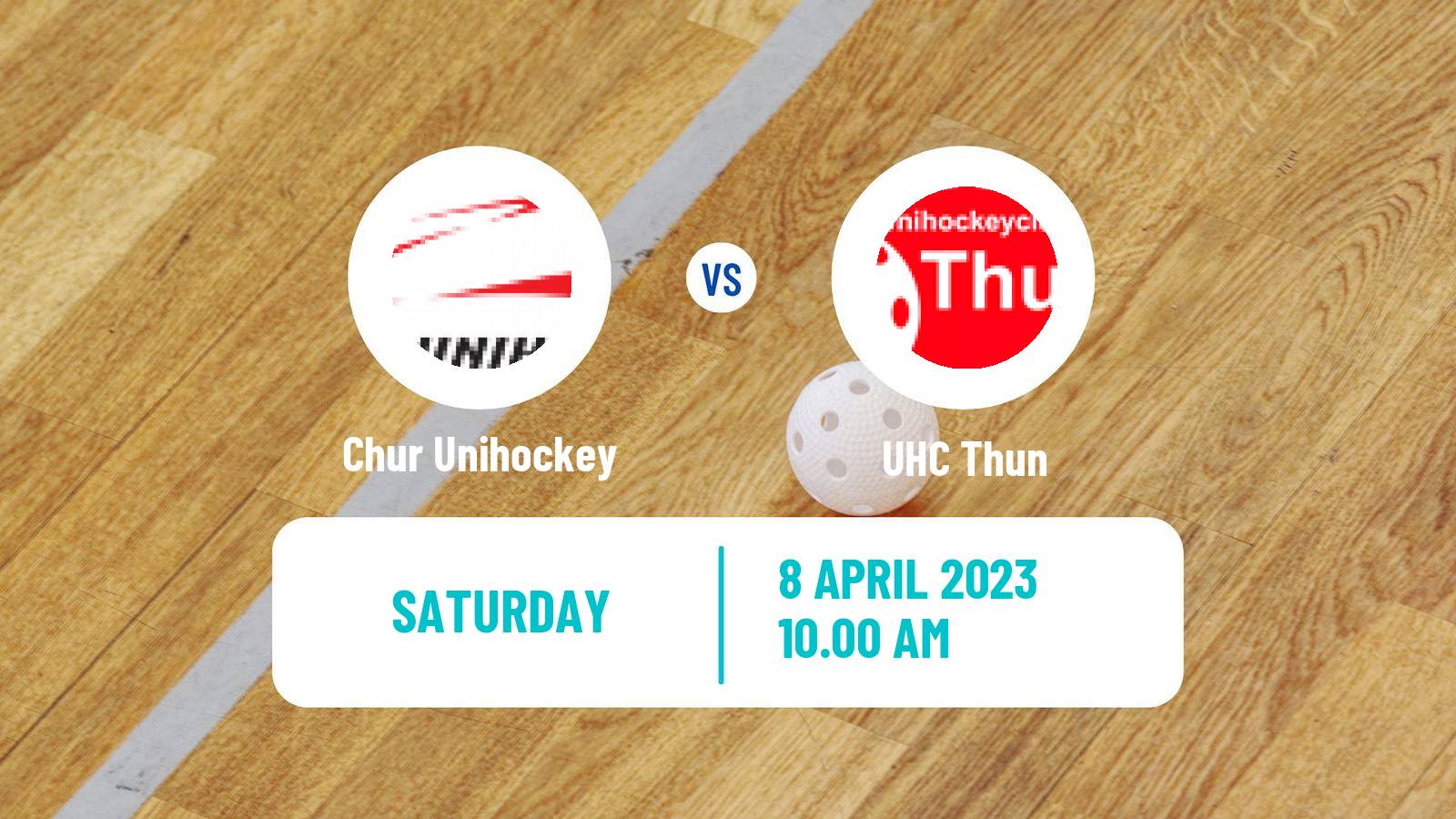 Floorball Swiss NLA Floorball Chur Unihockey - Thun