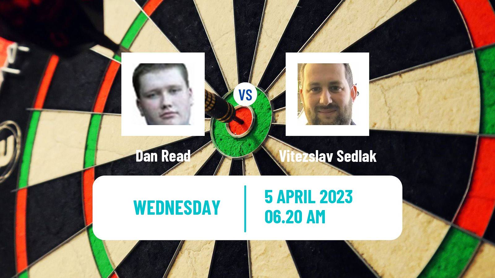 Darts Darts Dan Read - Vitezslav Sedlak