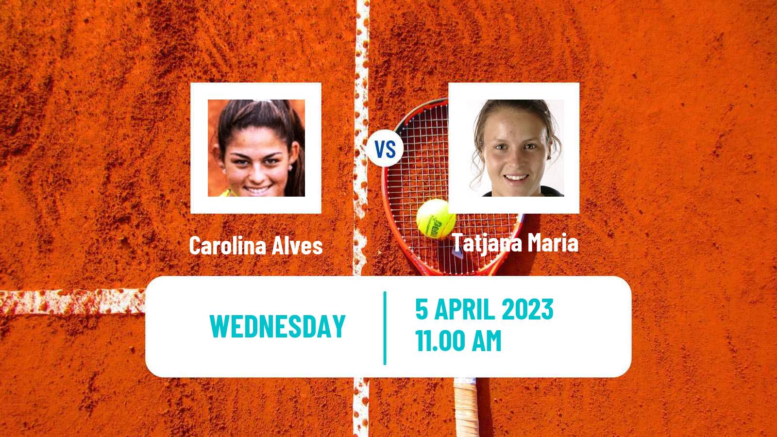 Tennis WTA Bogota Carolina Alves - Tatjana Maria