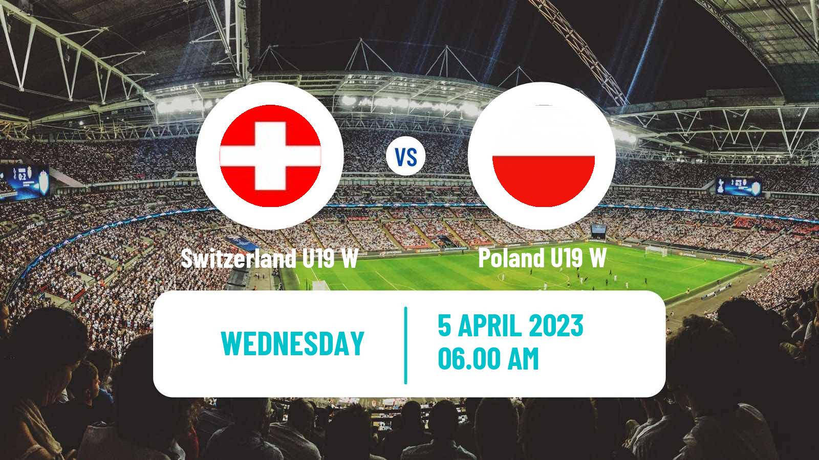 Soccer UEFA Euro U19 Women Switzerland U19 W - Poland U19 W