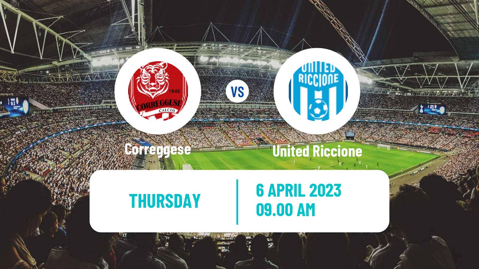 Soccer Italian Serie D - Group D Correggese - United Riccione