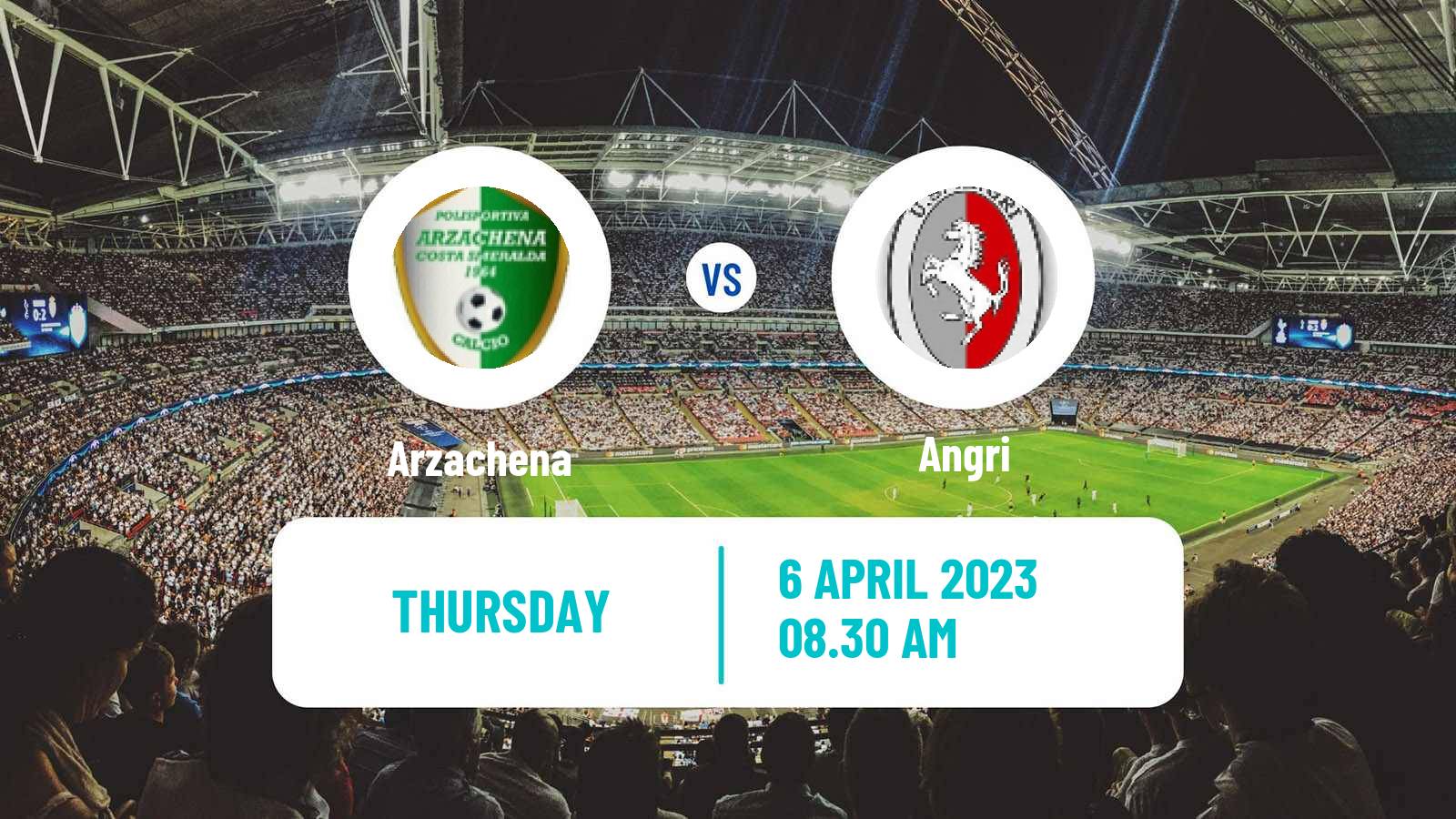 Soccer Italian Serie D - Group G Arzachena - Angri