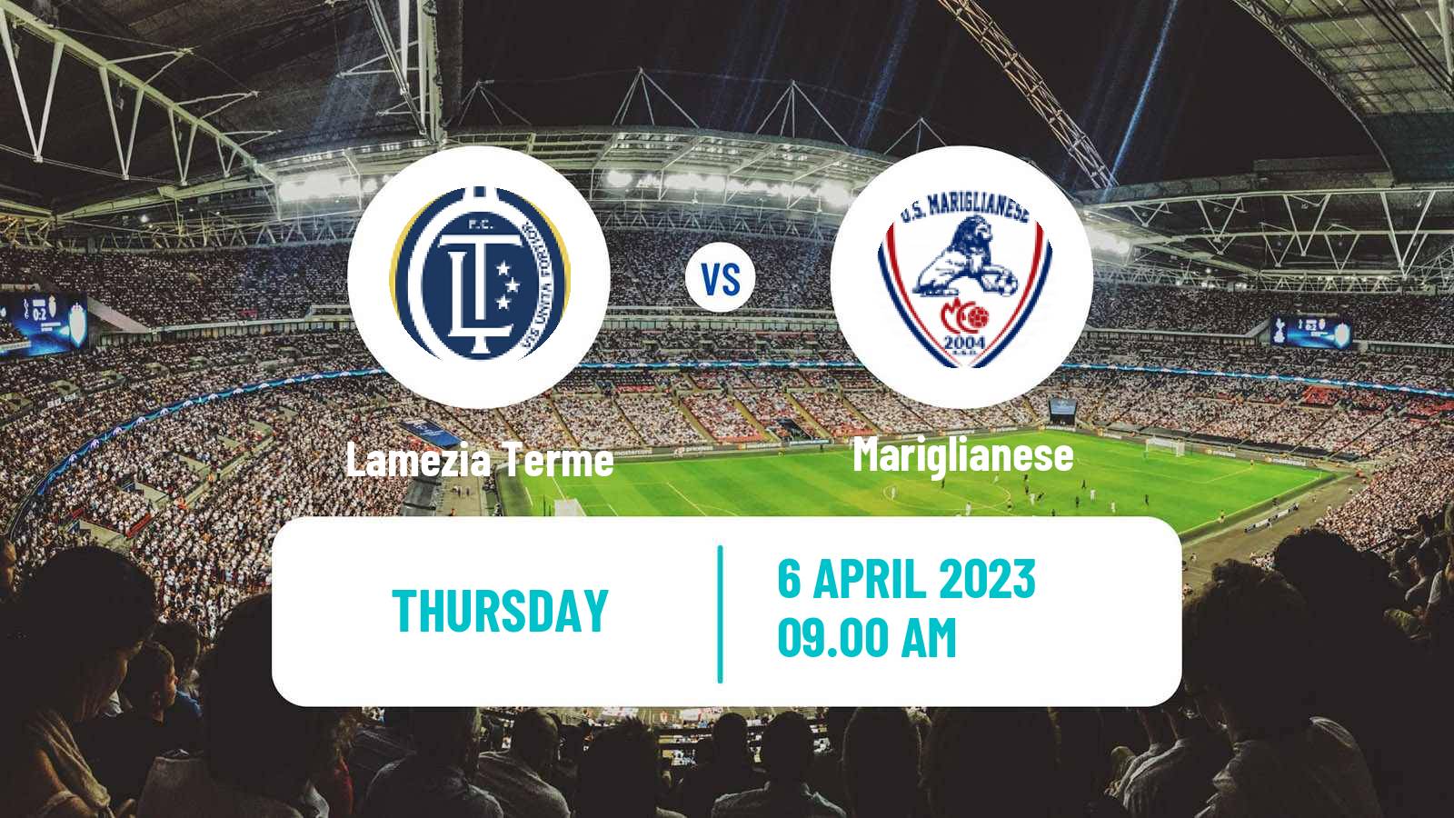 Soccer Italian Serie D - Group I Lamezia Terme - Mariglianese