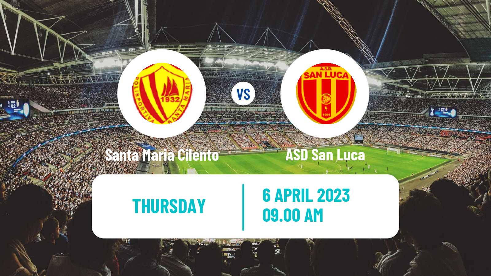 Soccer Italian Serie D - Group I Santa Maria Cilento - San Luca