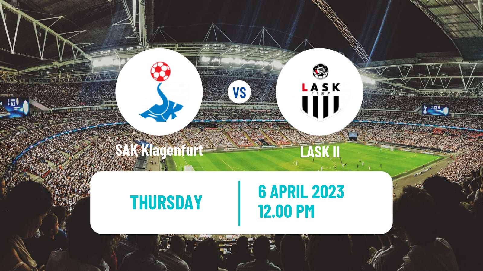 Football Austrian Regionalliga Central SAK Klagenfurt - LASK II