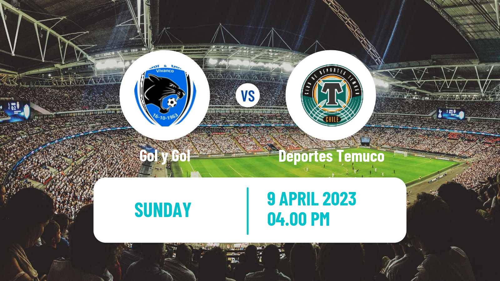 Soccer Chilean Cup Gol y Gol - Deportes Temuco