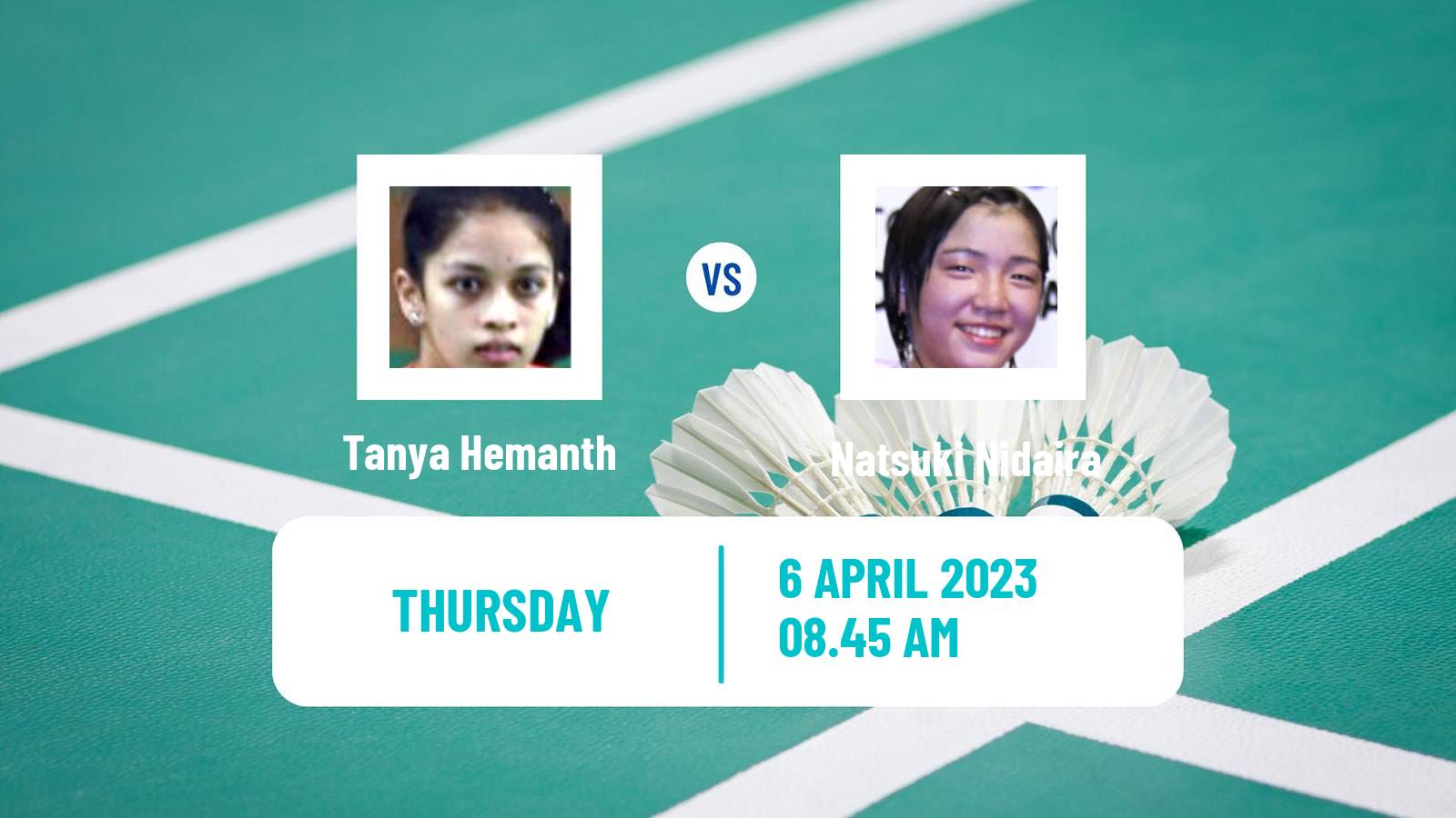 Badminton Badminton Tanya Hemanth - Natsuki Nidaira