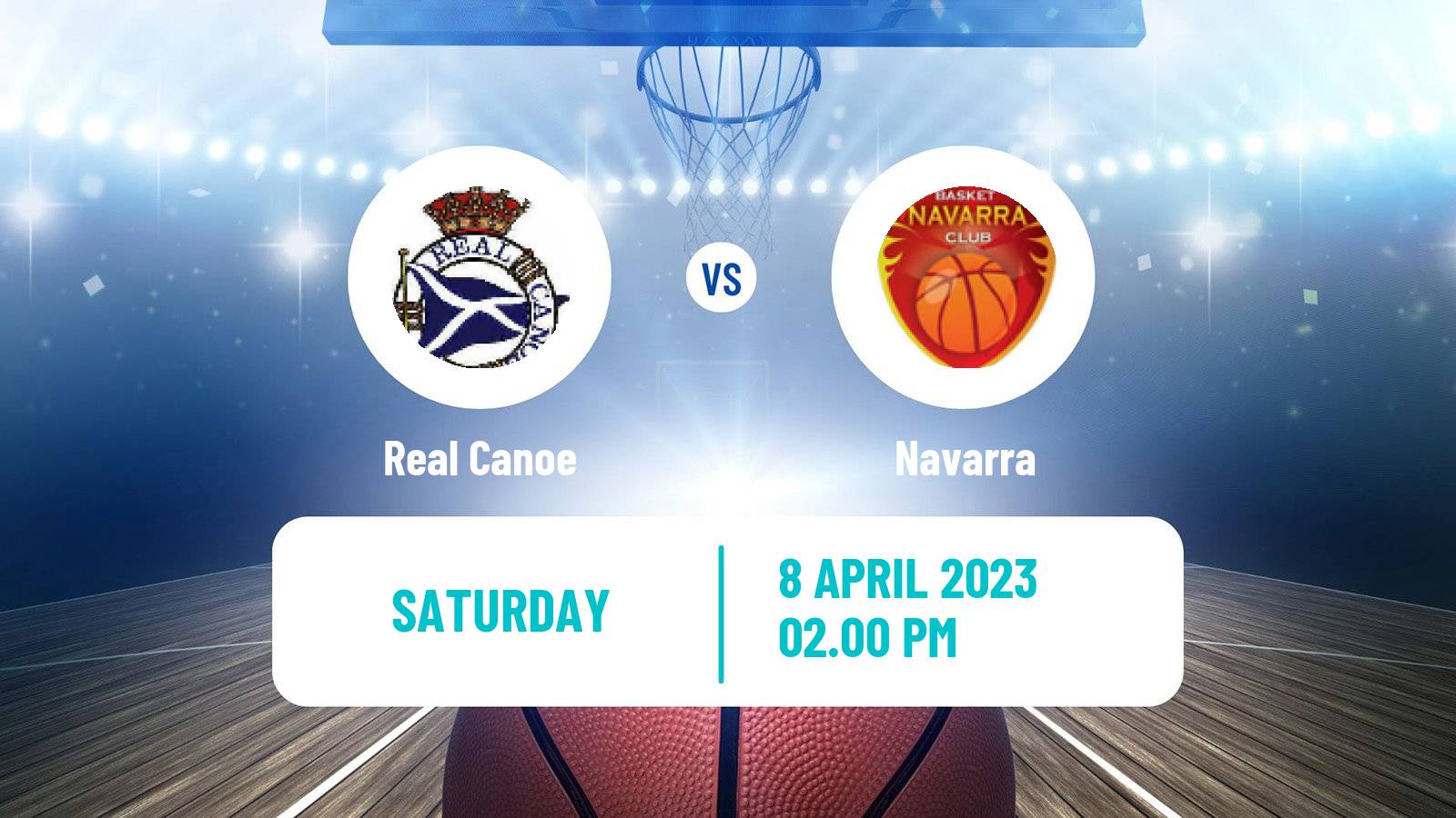 Basketball Spanish LEB Plata Real Canoe - Navarra
