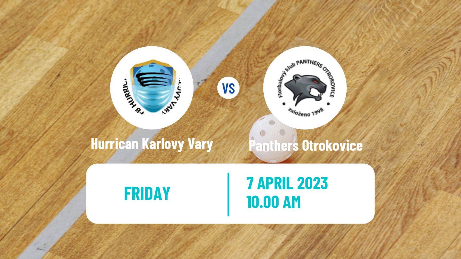 Floorball Czech Superliga Floorball Hurrican Karlovy Vary - Panthers Otrokovice