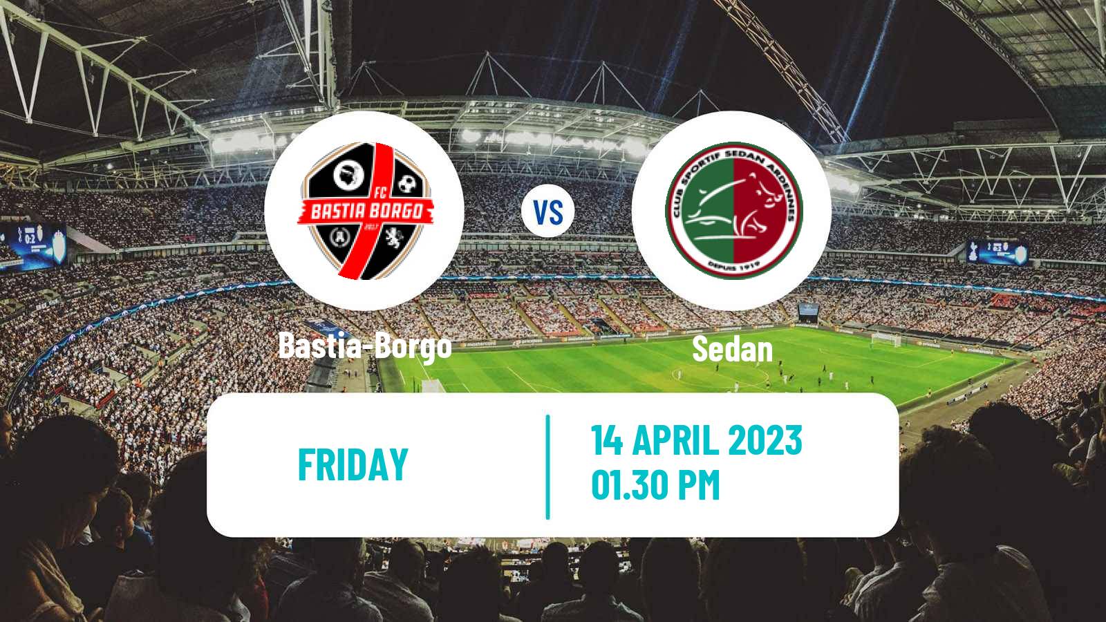 Soccer French National League Bastia-Borgo - Sedan