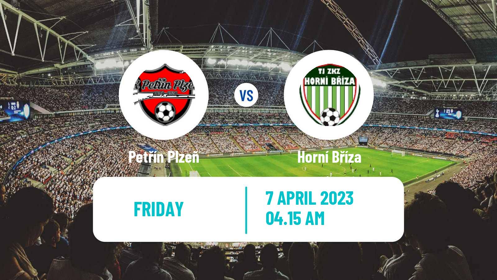 Soccer Czech Division A Petřín Plzeň - Horní Bříza