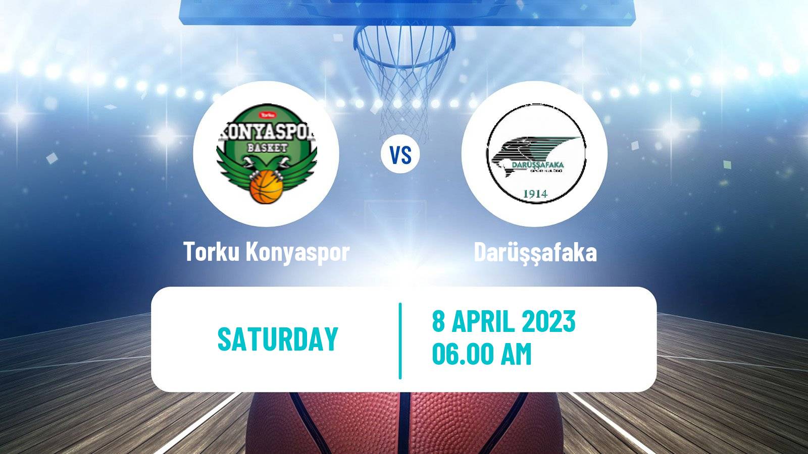 Basketball Turkish Basketball Super Ligi Konyaspor - Darüşşafaka
