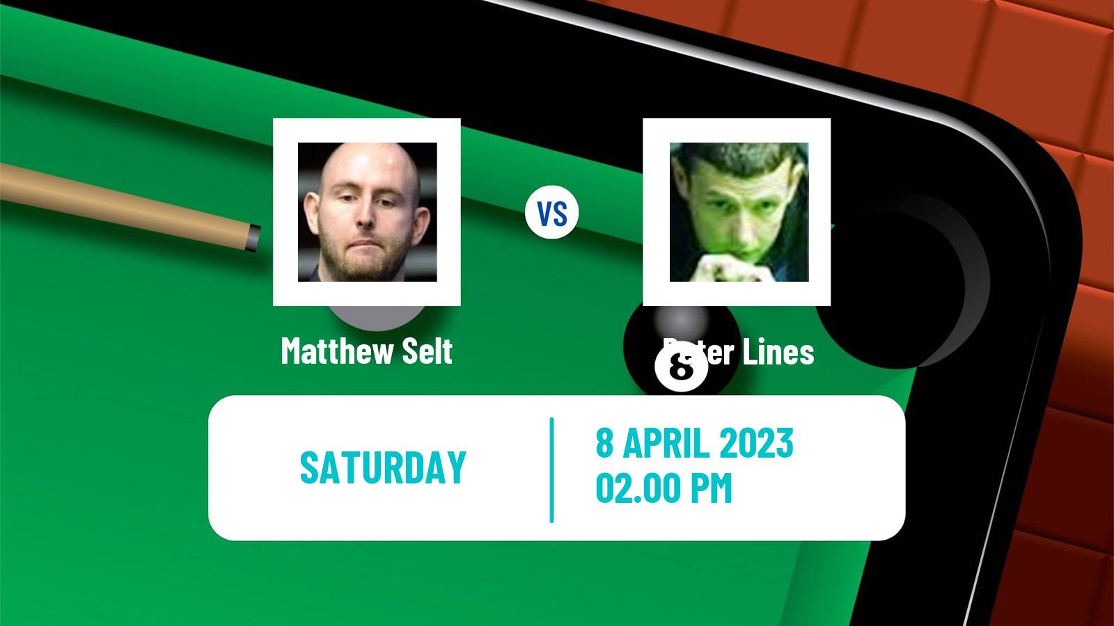 Snooker Snooker Matthew Selt - Peter Lines