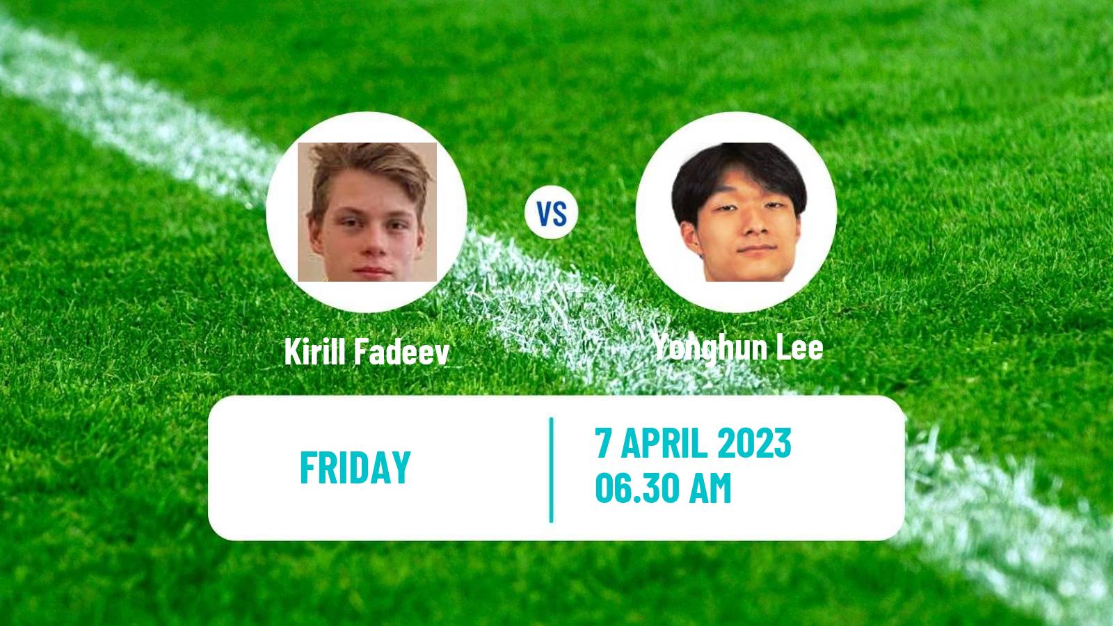 Table tennis Table Tennis Kirill Fadeev - Yonghun Lee
