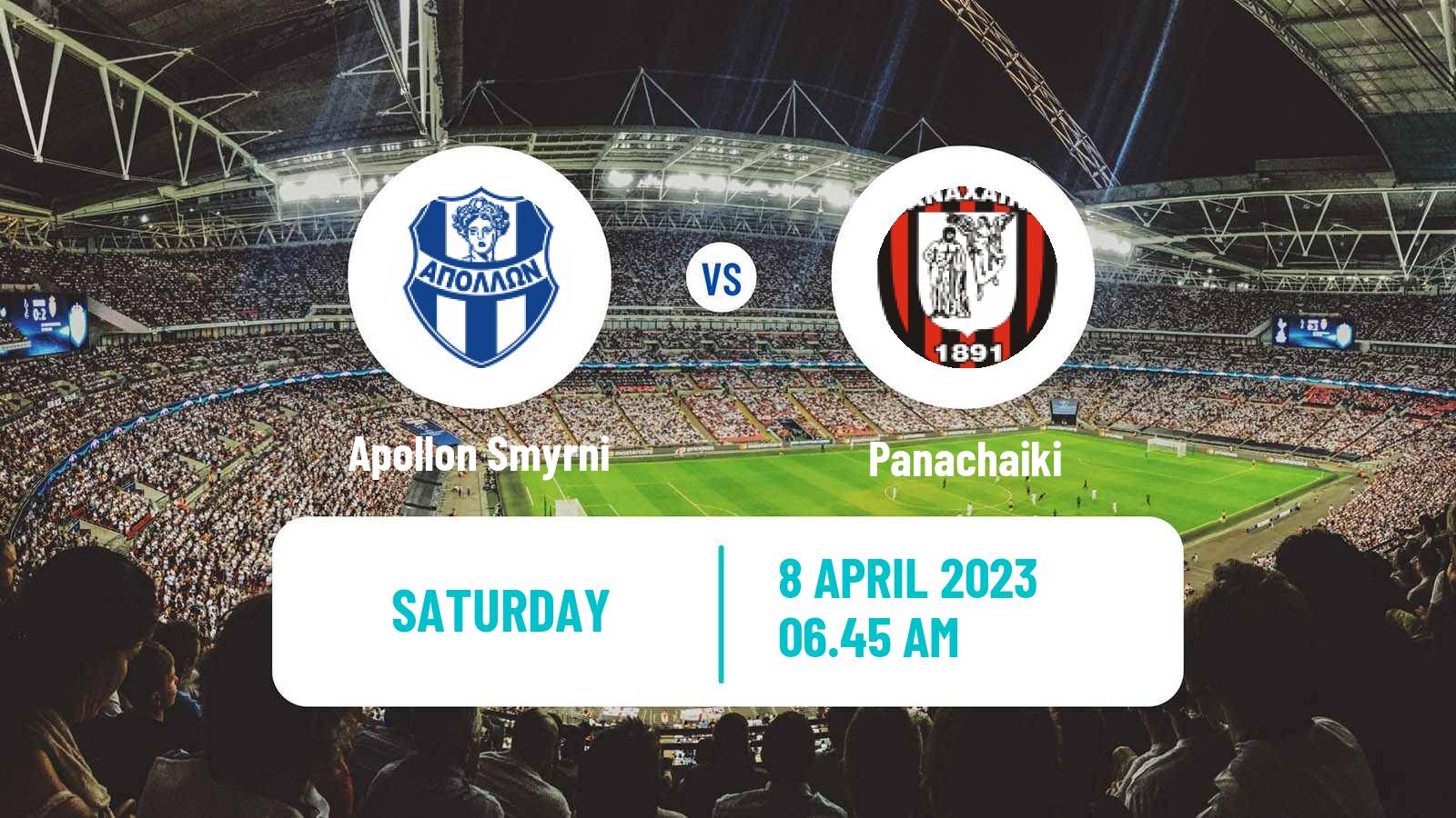 Soccer Greek Super League 2 Apollon Smyrni - Panachaiki