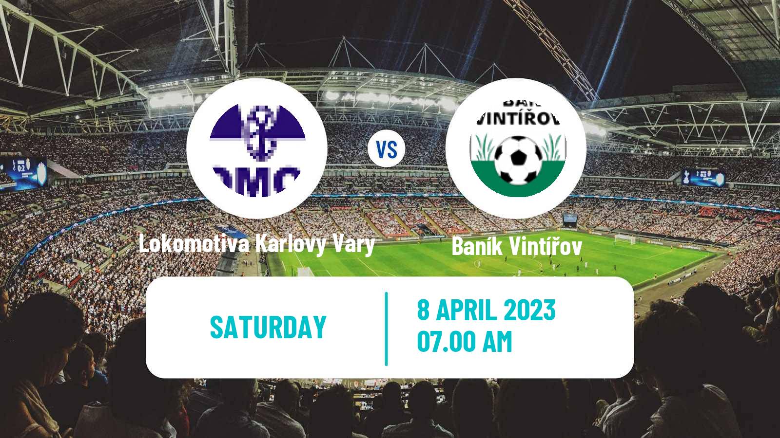 Soccer Czech Karlovarsky KP Lokomotiva Karlovy Vary - Baník Vintířov