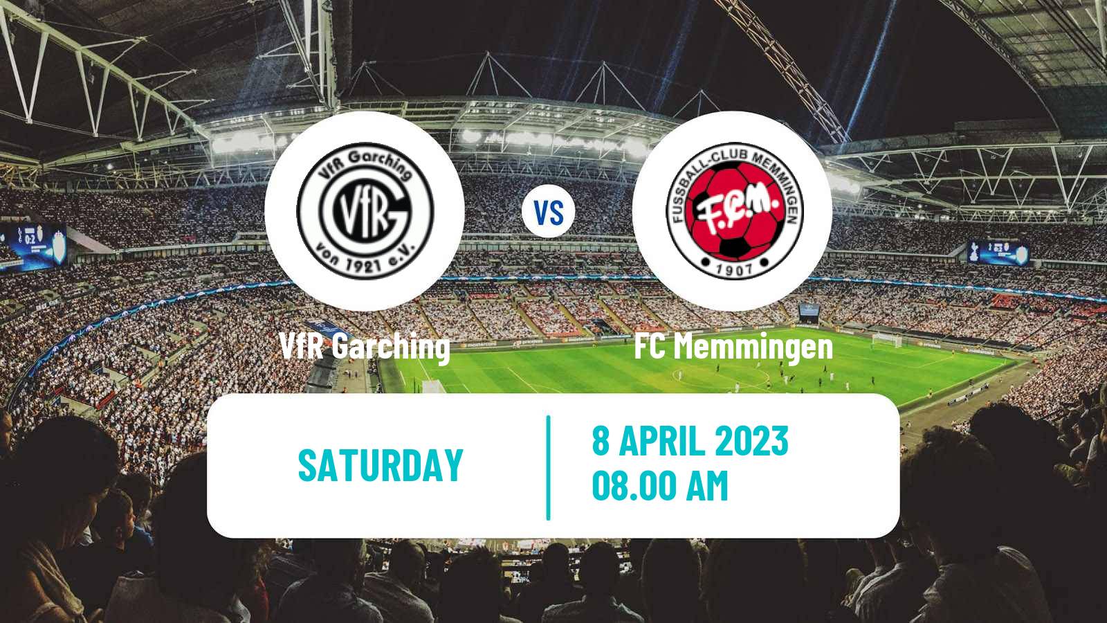 Soccer German Oberliga Bayern Süd Garching - Memmingen