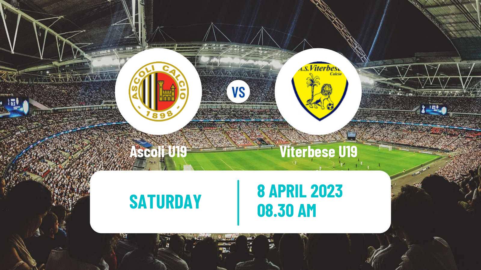 Soccer Italian Primavera 2 Ascoli U19 - Viterbese U19