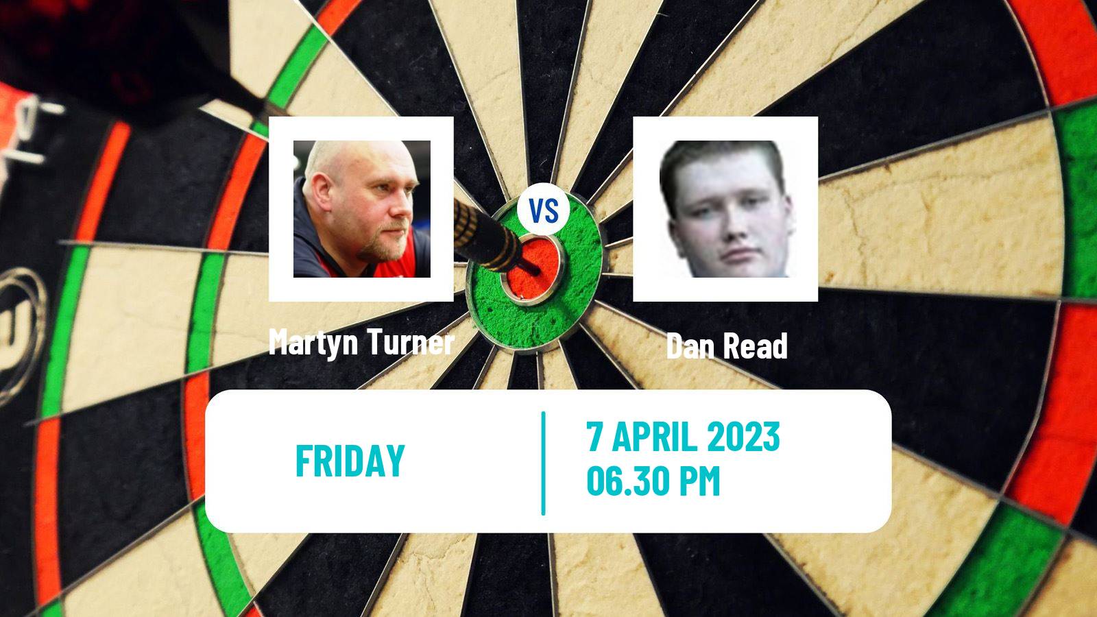Darts Darts Martyn Turner - Dan Read