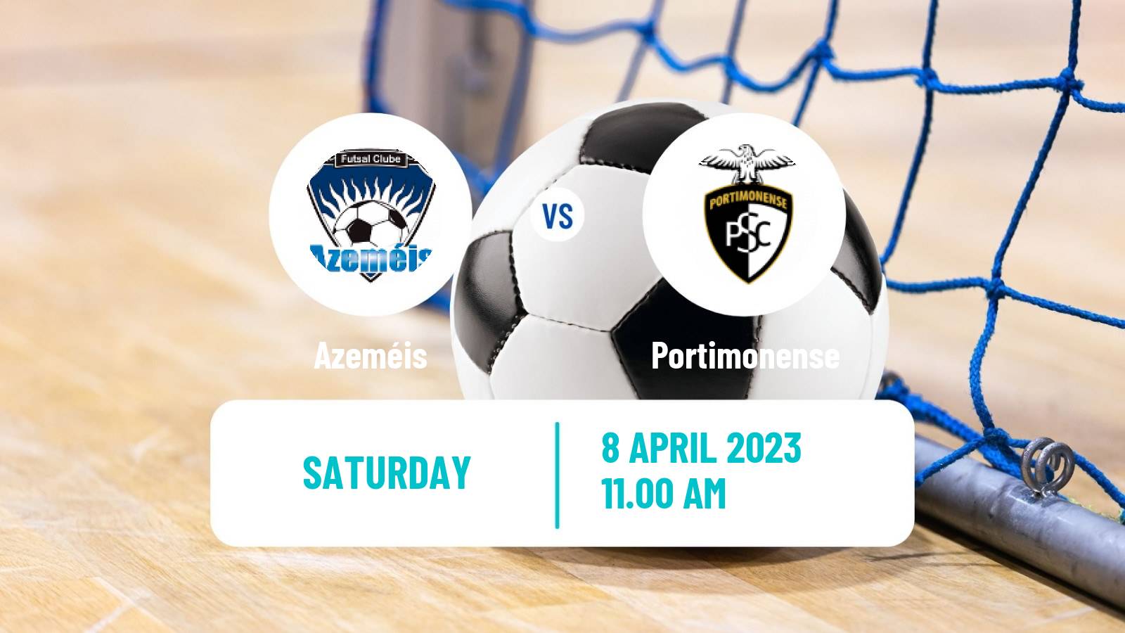 Futsal Portuguese 1ª divisão Futsal Azeméis - Portimonense