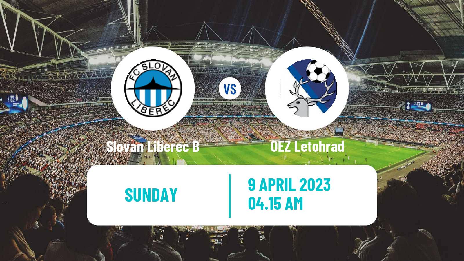 Football Czech Division C Slovan Liberec B - OEZ Letohrad