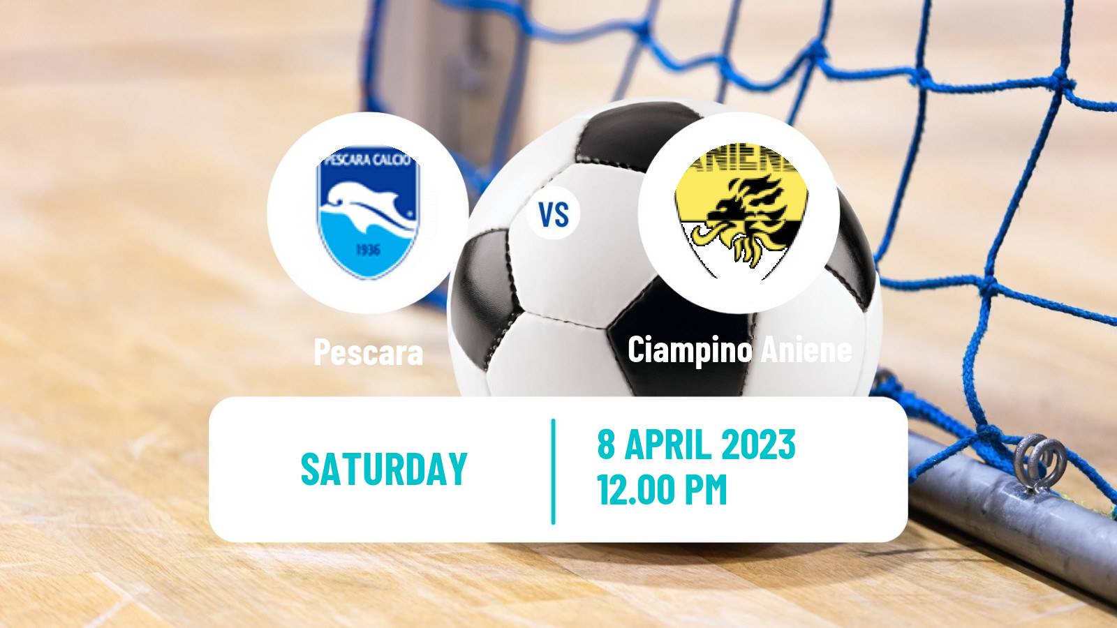 Futsal Italian Serie A Futsal Pescara - Ciampino Aniene