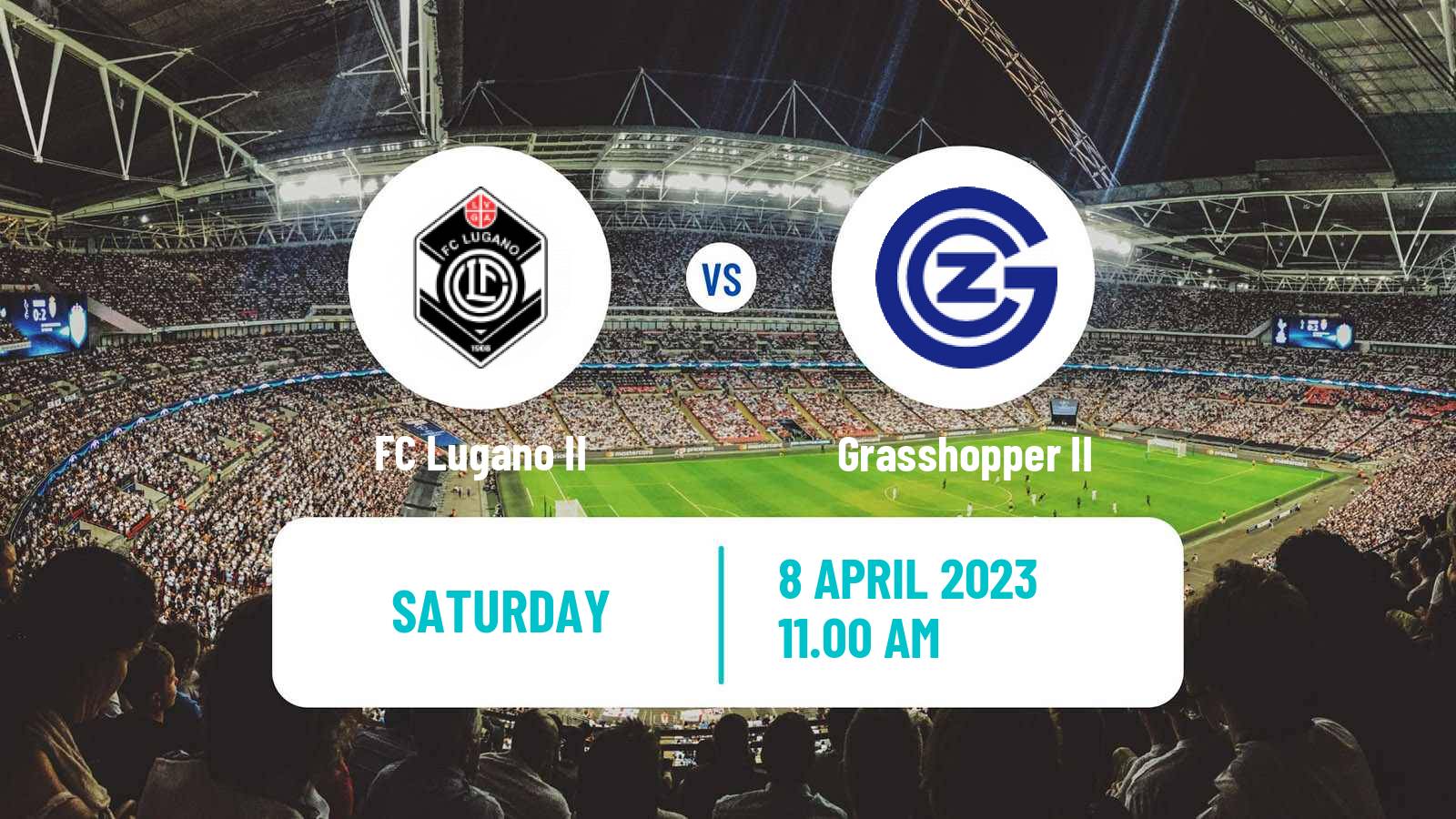 Soccer Swiss 1 Liga Classic Group 3 Lugano II - Grasshopper II