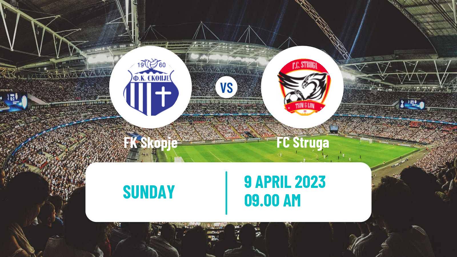 Soccer North Macedonian 1 MFL Skopje - Struga