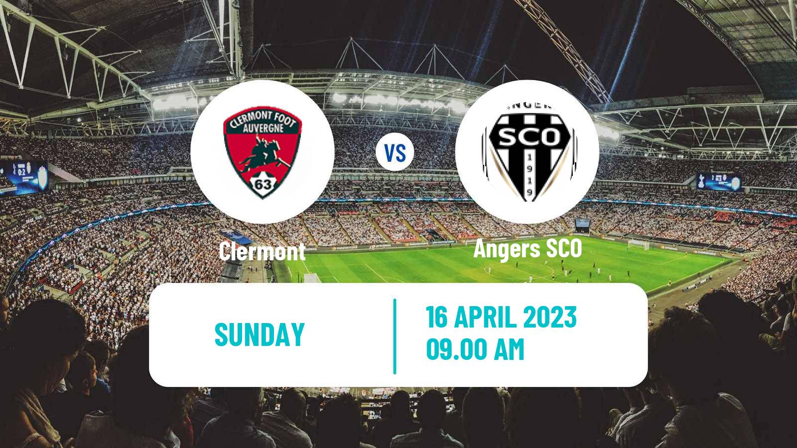 Soccer French Ligue 1 Clermont - Angers
