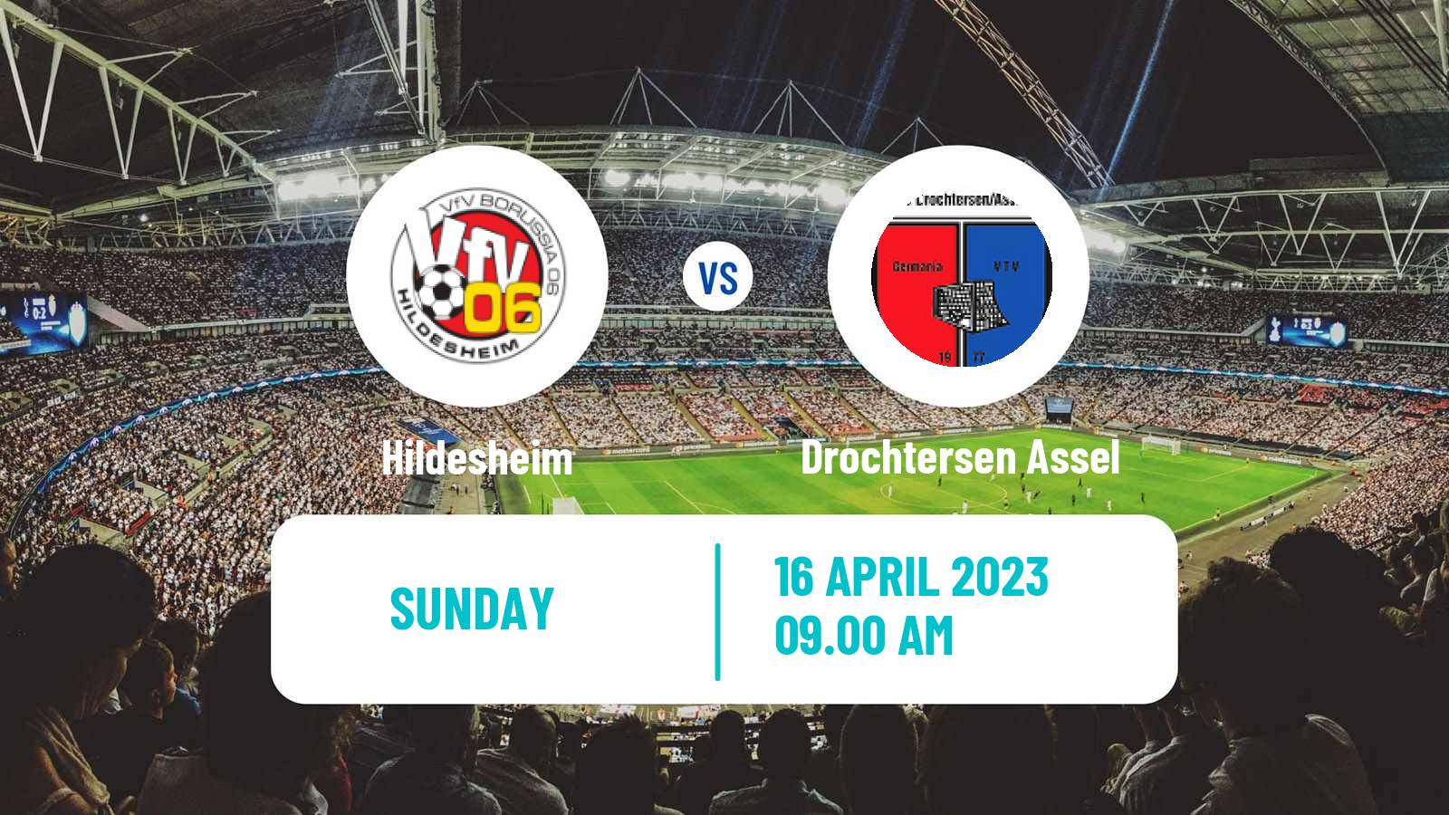 Soccer German Regionalliga North Hildesheim - Drochtersen Assel