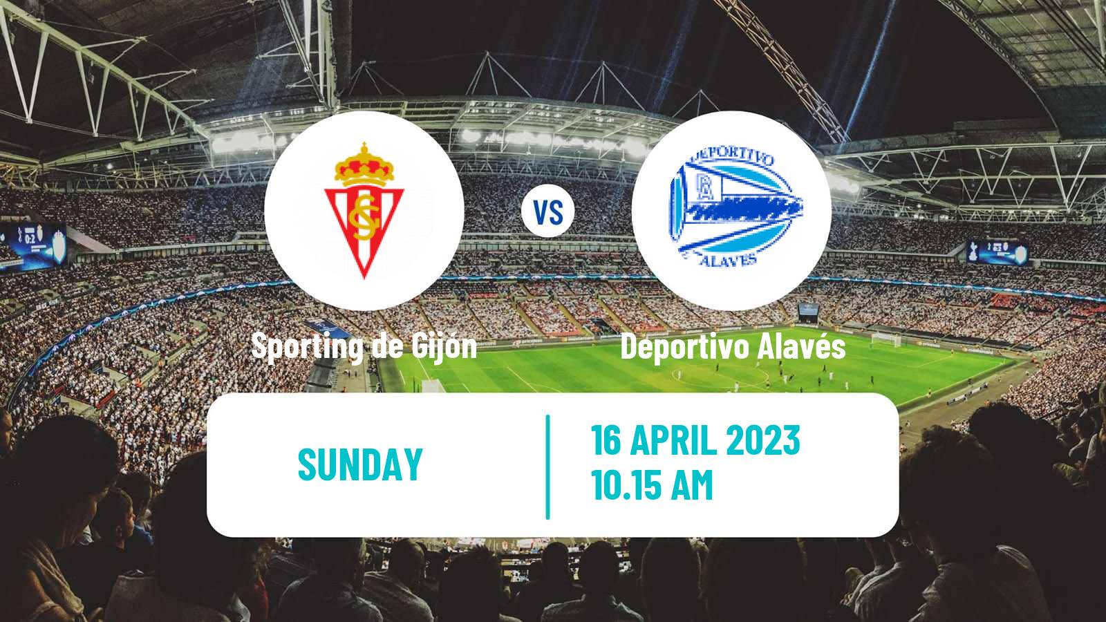 Soccer Spanish LaLiga2 Sporting de Gijón - Deportivo Alavés