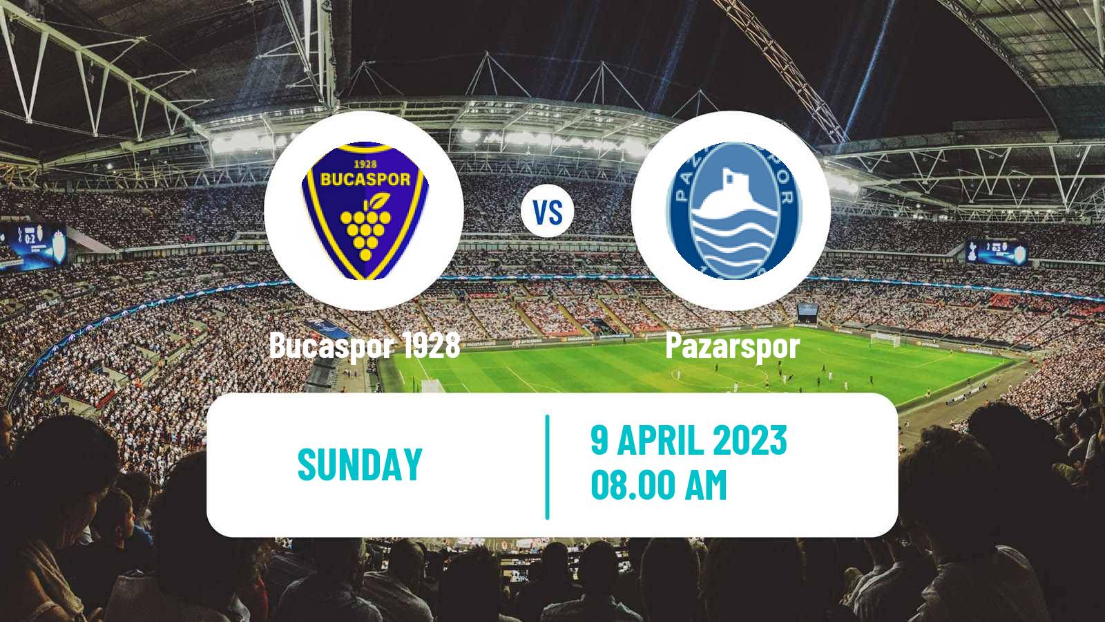 Soccer Turkish Second League Red Group Bucaspor 1928 - Pazarspor