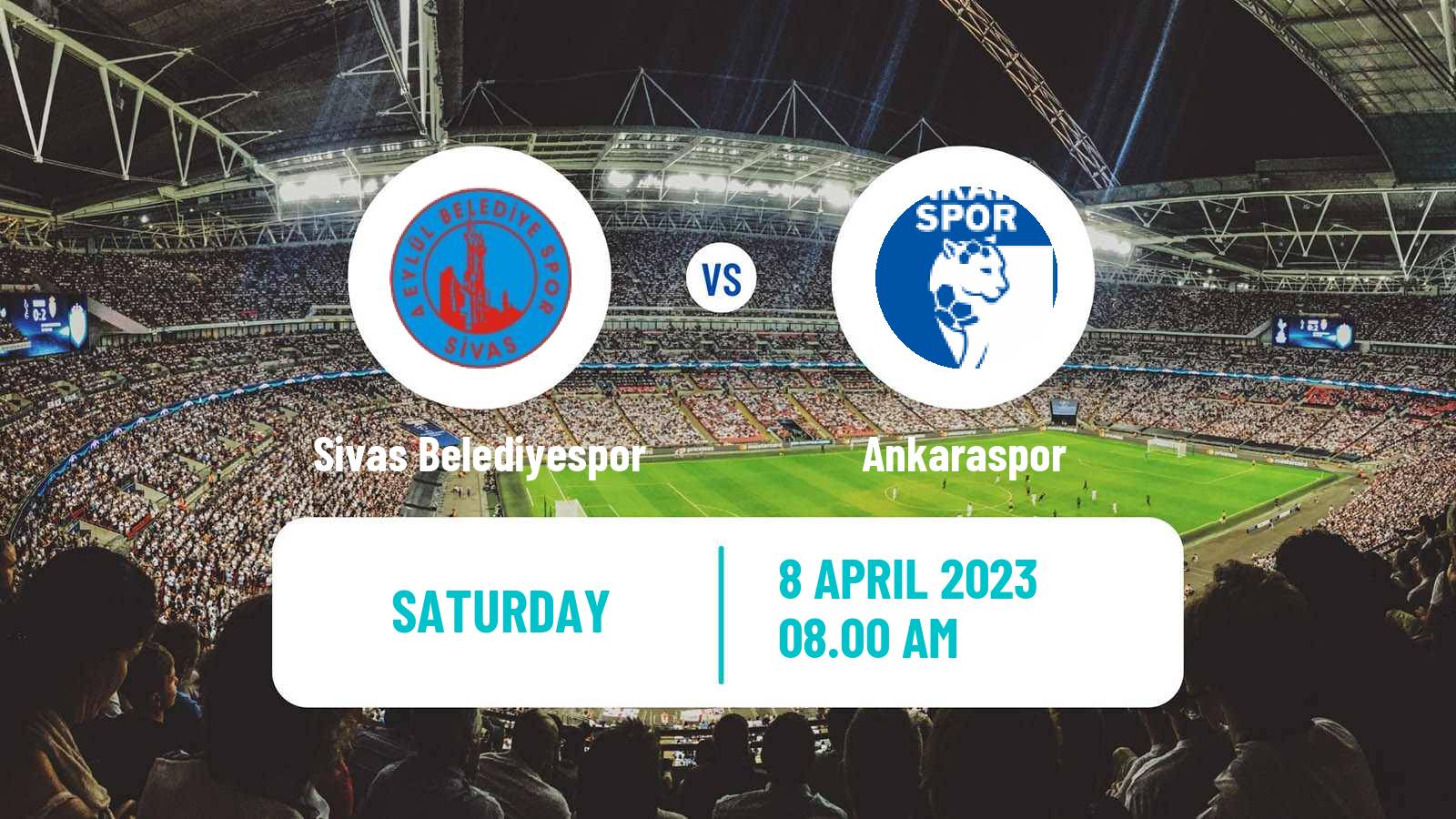 Soccer Turkish Second League White Group Sivas Belediyespor - Ankaraspor