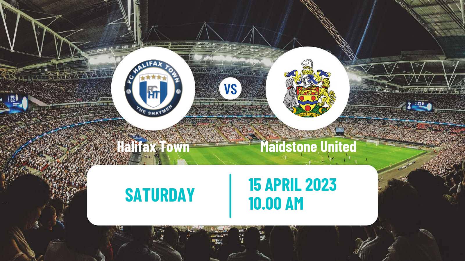 Soccer English National League Halifax Town - Maidstone United