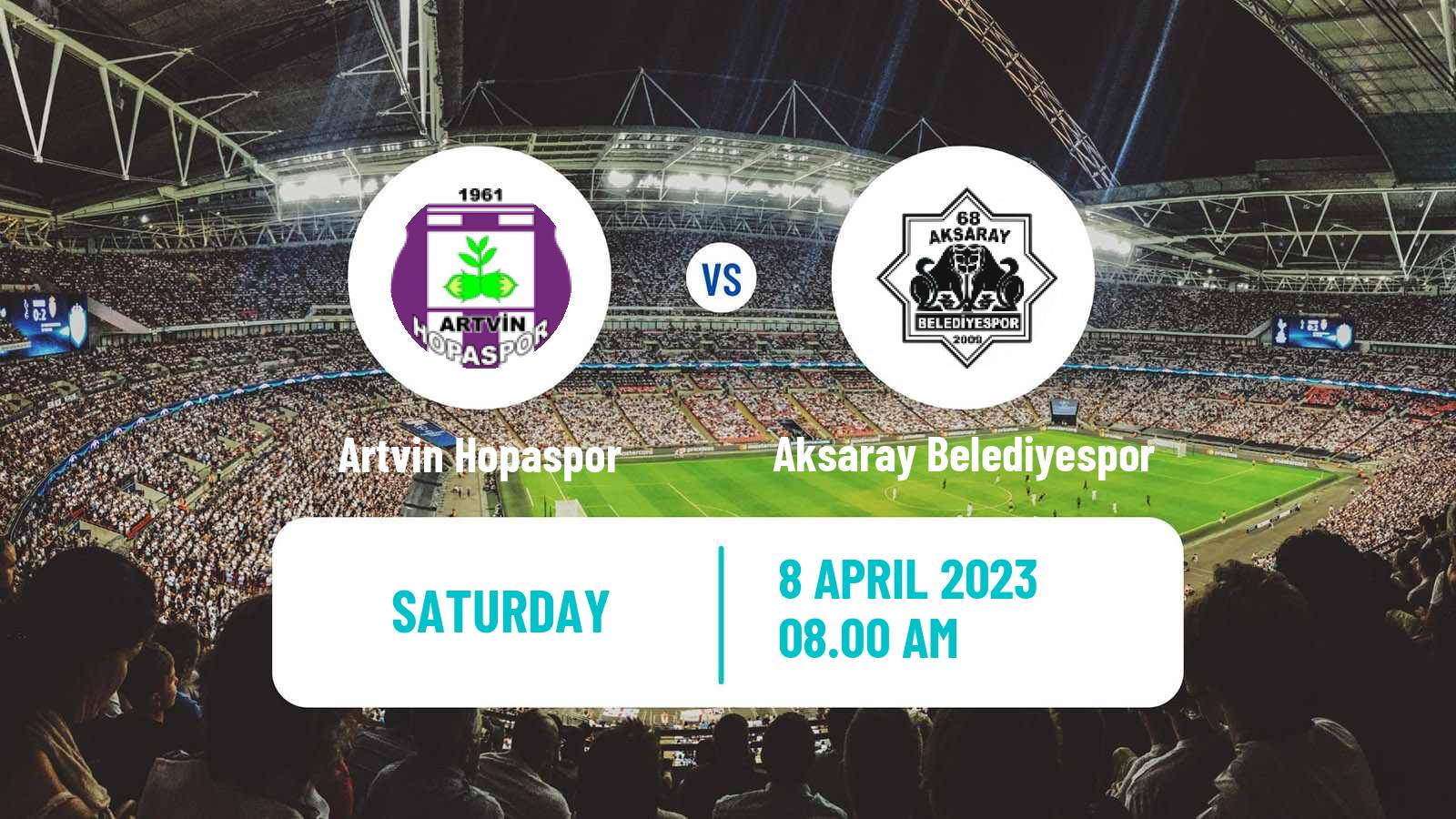 Soccer Turkish 3 Lig Group 3 Artvin Hopaspor - Aksaray Belediyespor