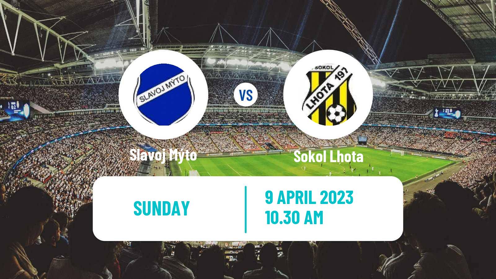 Soccer Czech Plzensky KP Slavoj Mýto - Sokol Lhota