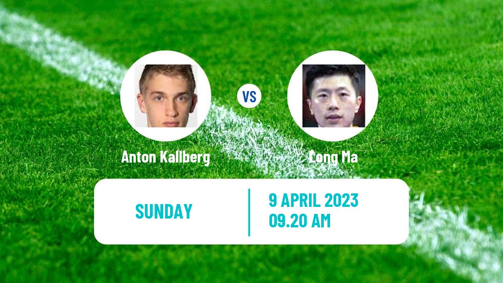 Table tennis Table Tennis Anton Kallberg - Long Ma