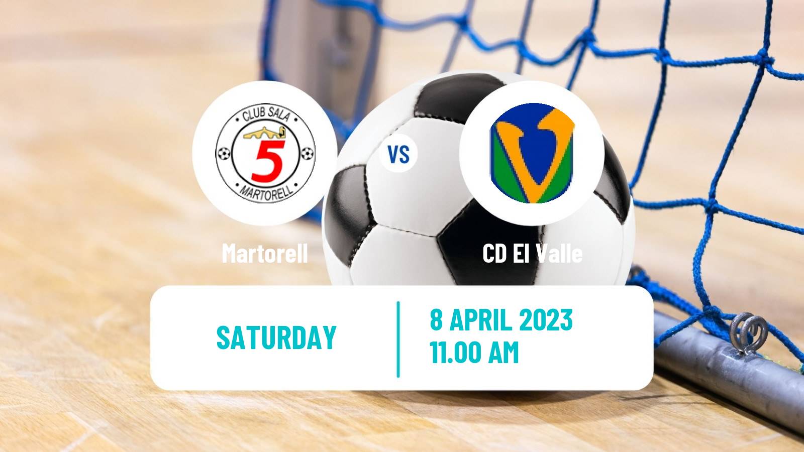 Futsal Spanish Segunda Division Futsal Martorell - El Valle