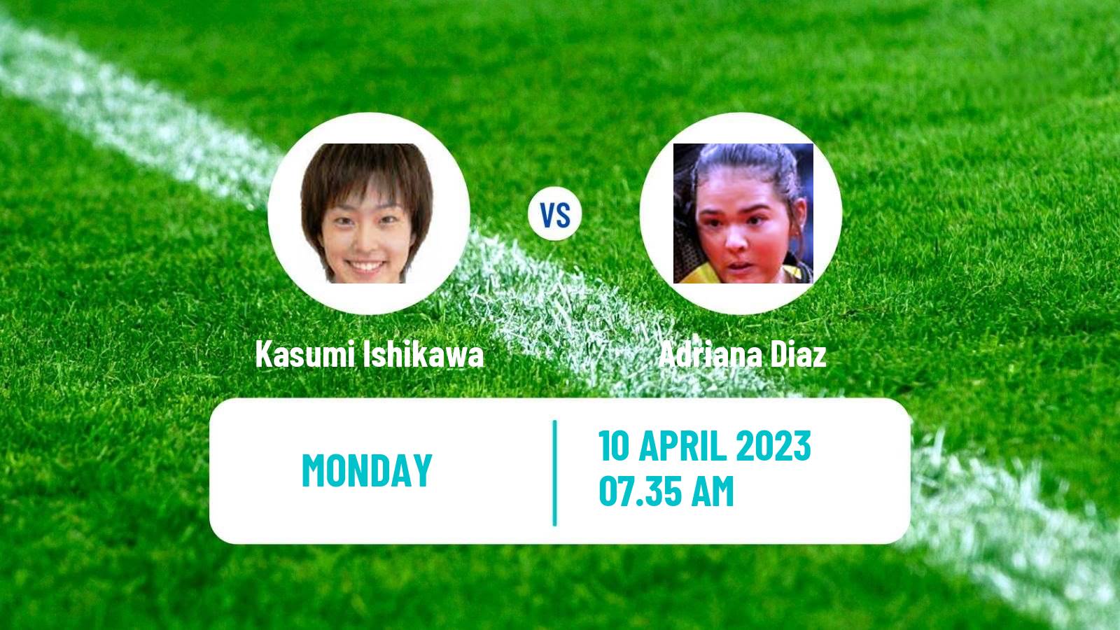 Table tennis Table Tennis Kasumi Ishikawa - Adriana Diaz