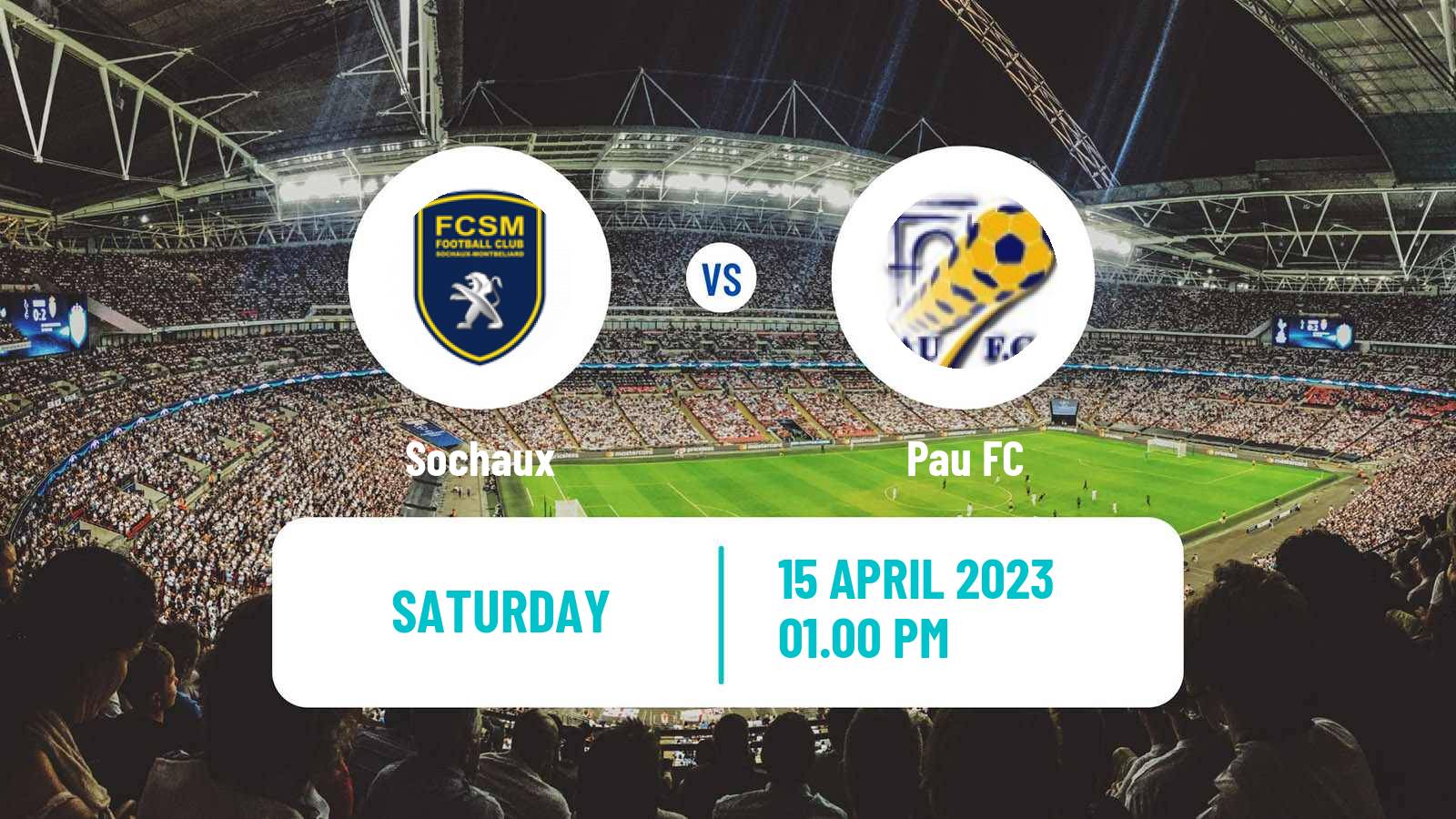 Soccer French Ligue 2 Sochaux - Pau