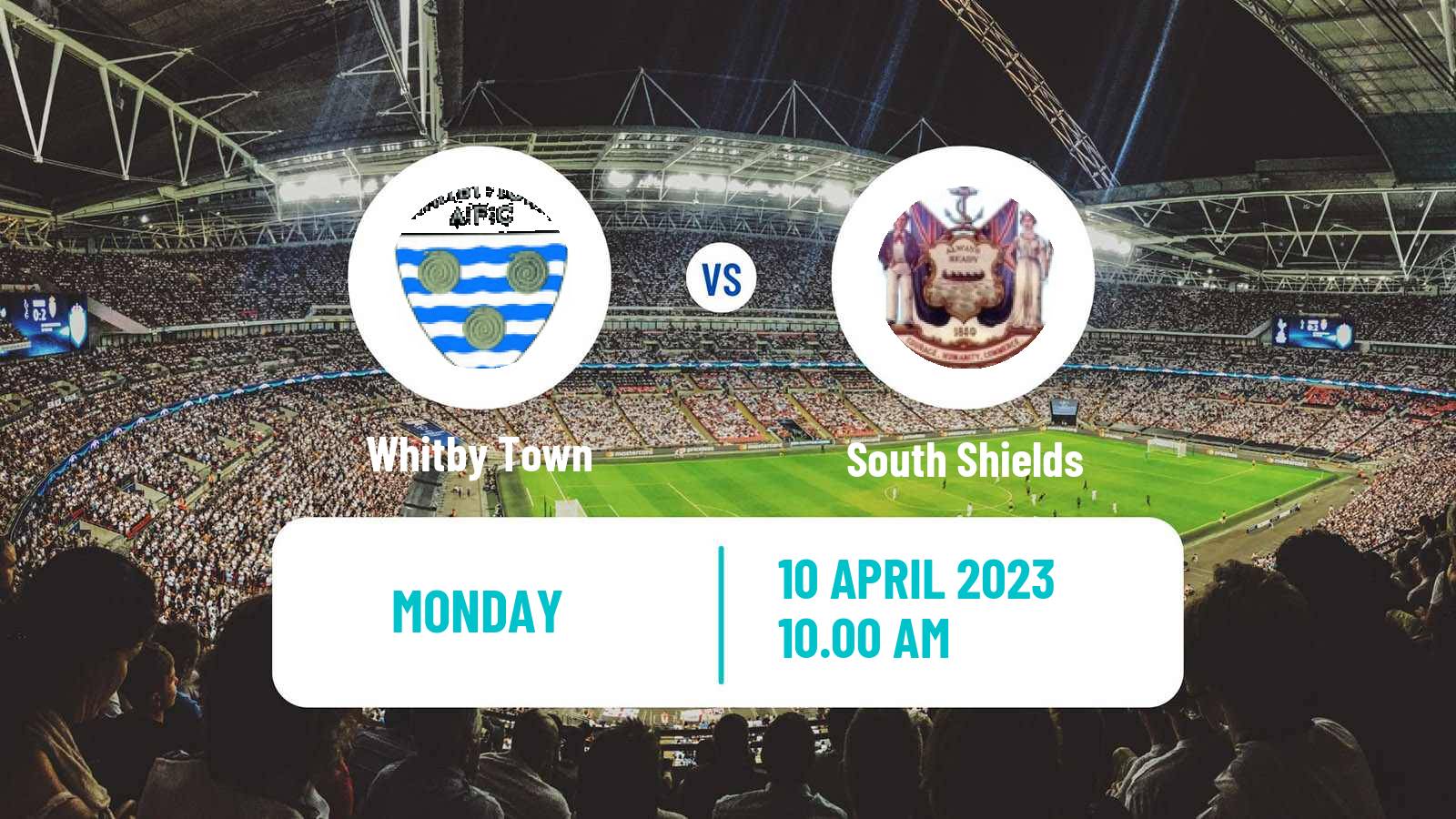 Soccer English NPL Premier Division Whitby Town - South Shields