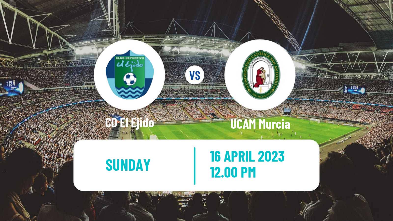 Soccer Spanish Segunda RFEF - Group 4 El Ejido - UCAM Murcia