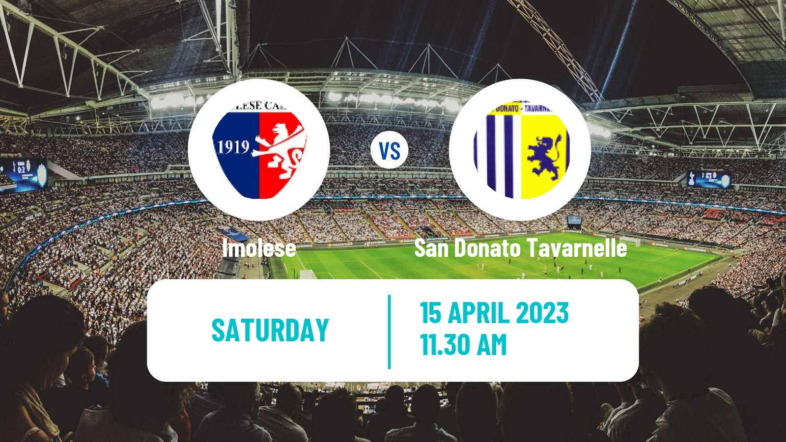 Soccer Italian Serie C Group B Imolese - San Donato Tavarnelle