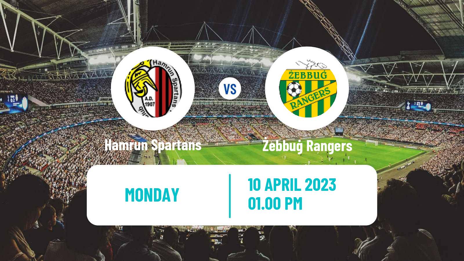 Soccer Maltese Premier League Hamrun Spartans - Żebbuġ Rangers