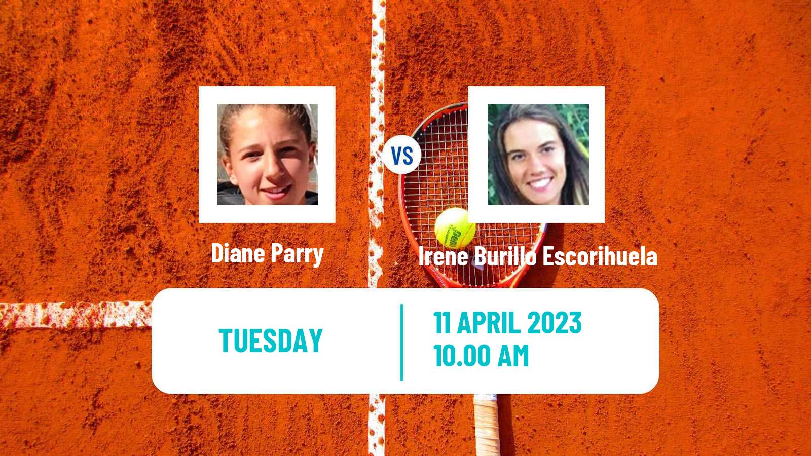 Tennis ITF Tournaments Diane Parry - Irene Burillo Escorihuela