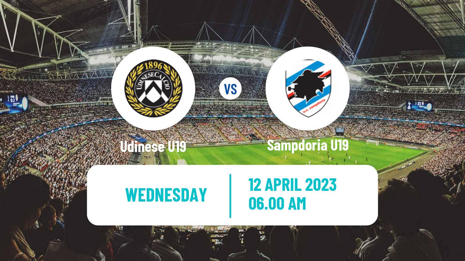 Soccer Italian Primavera 1 Udinese U19 - Sampdoria U19