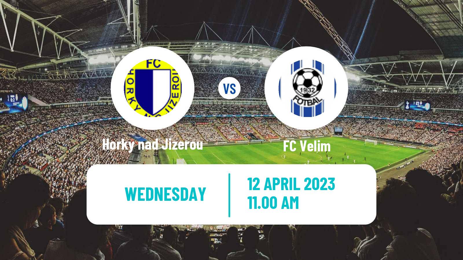 Football Czech Stredocesky KP Horky nad Jizerou - Velim
