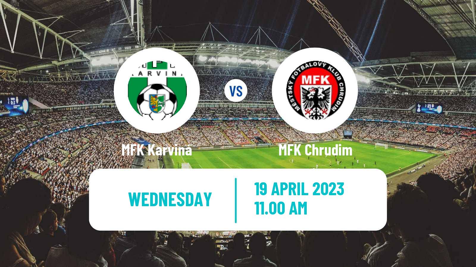 Soccer Czech Division 2 Karviná - Chrudim